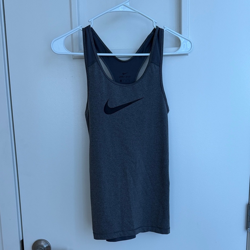 Nike Charcoal Sleeveless Top